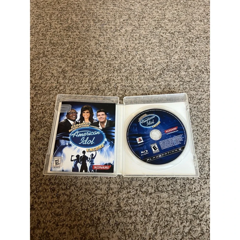 Karaoke Revolution American Idol Encore (Sony Playstation‎ 3)PS3 CIB Tested